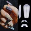 Coffin Square Full Cover Press On Nail False Artificial Tip Long Square Straight