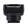 JJC Microphone & LED Light Cold Shoe Adapter Converter for Sony FDR-AX53, AX43, AX45, AX33, AX60, AX100, AX700, HDR-CX675, CX680, CX900, CX400E, CX510