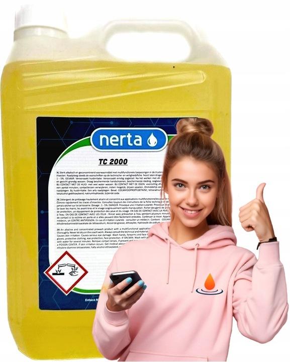 Super Merchant Nerta Tc2000 Sterk Actief Schuim Voor Het Wassen Van Vrachtwagens Vrachtwagen 5L