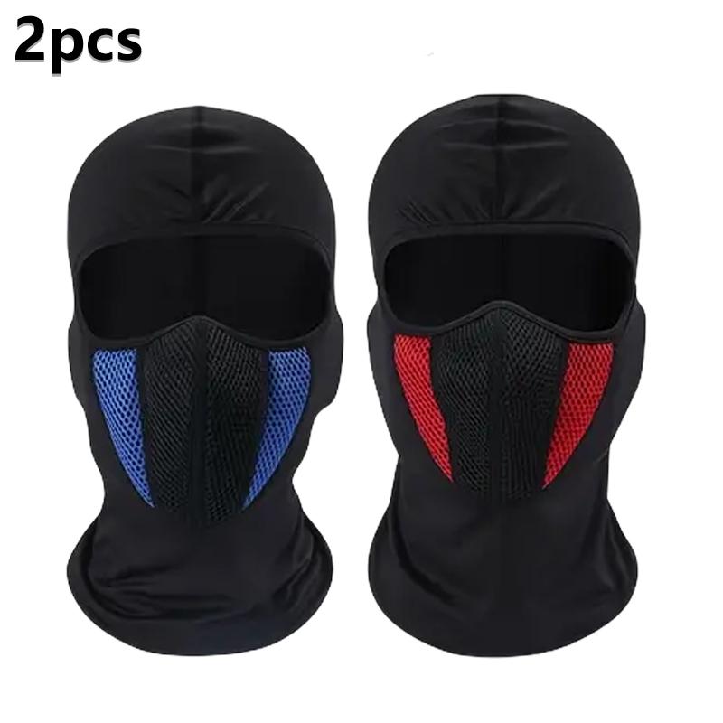 Atmungsaktive Sturmhaube, Motorrad-Vollgesichtsmaske, Motorrad, Radfahren, Fahrradmaske, Motocross-Helm, Kapuze, Moto, Reiten, Hals-Gesichtsmaske