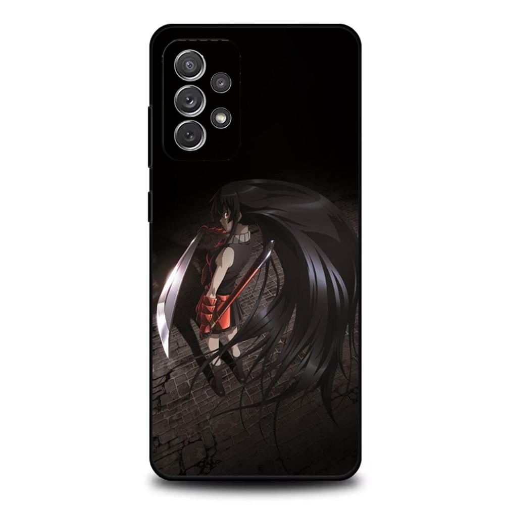 Akame Ga KILL Cool Anime Phone Case For Samsung S25,S24,S21,S22,S23,S30,Ultra,S20,Plus,Fe,Lite,Note,10,9,5G Black Cover