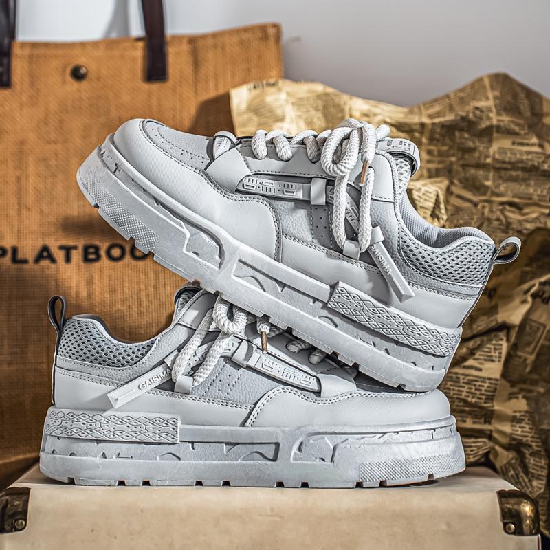 New Men And Women's Classic Fashion Low Top Thick Sole Skateboarding Shoes Comfortable Soft Sole Basketball  Sneakers