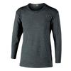 Otafuku Glove Winter Long Crew Moke Size M Men's Innerwear, Sleeve, Neck, Heat-Retaining, 3/4 Sleeves, JW-169, Gray, (3-Pack)