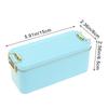 Old-Fashioned Rectangular Tinplate Box With Lid High Quality Metal Storage Box Cake Packaging Box Durable With Buckle Candy Box