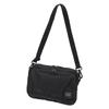 [Porter] Flash Horizontal Shoulder Bag Yoshida Kaban Men's/Women's (Black) W23 X H15 X D6cm