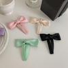 Bow Bowknot Hair Clip Y2K Style Hairpin Sweet Balletcore Bunches Hair Clips
