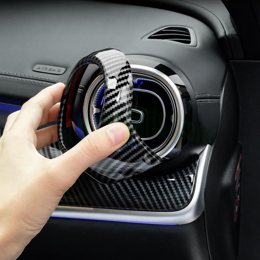 Central Control Air Outlet Decoration For 2022 Mercedes Benz Cclass C200l C260l Headlamp Switch Trim Frame  Conditioning