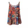 BITCED Ärmelloses Trägertop für den Sommer mit Ketten-Camisole-Print für Damen