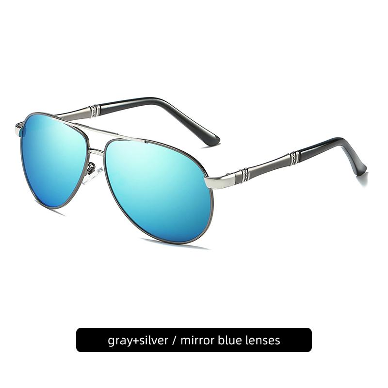 Classic Hd Polarized Sunglasses Men Pilot Uv400 Sun Glasses Driving High Quality Eyewear  Brand Designer