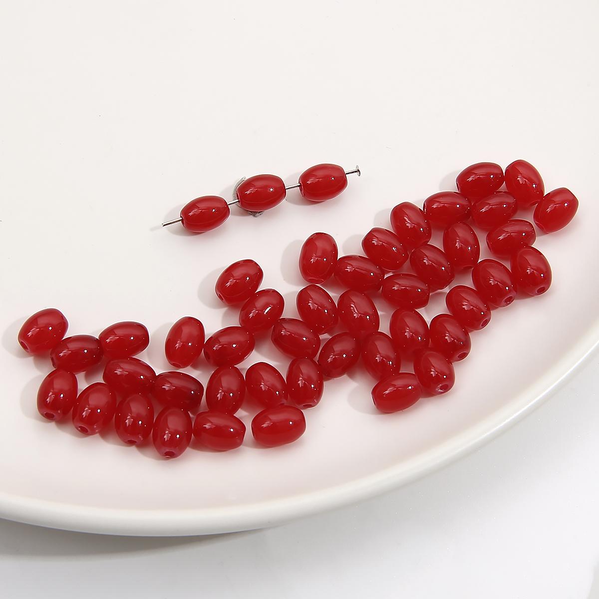 

20 шт. хрустальные стеклянные бусины для серьги, браслета, ожерелья, браслета «сделай сам», ювелирные изделия, изготовление бусин 8x6mm