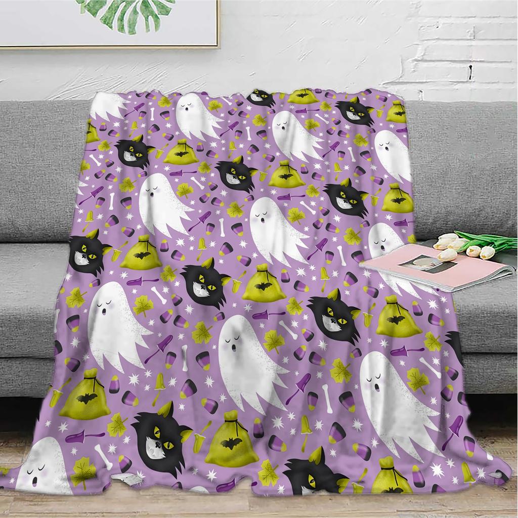Halloween Print Blanket