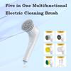 Five In One Multifunctional Electric Cleaning Brush for Bathroom Washing and Kitchen Cleaning Tools