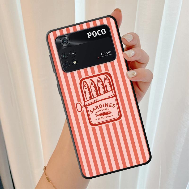 

Мультяшный креативный чехол-рыбка для Xiaomi Poco F8 C71 F1 C50 F3 C61 C75 M3 M4 M7 Pro X3 X4 X5 X7 Pro M5 Funda Чехол для телефона Poco M3 Pro