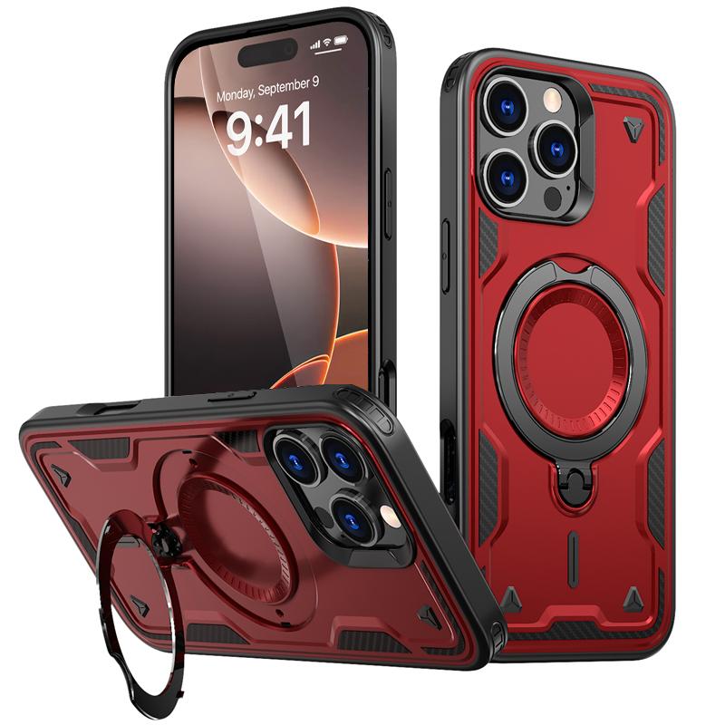 

Чехлы для телефонов с магнитным кольцом-подставкой для iPhone 16 13 12 11 Pro Max 16E Чехол для Magsafe для iPhone 15 14 Pro Max 16 Plus iPhone 15