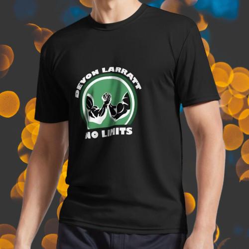 New Shirt Devon Larratt No Limits Logo T-Shirt Funny American Unisex Size S-5XL L