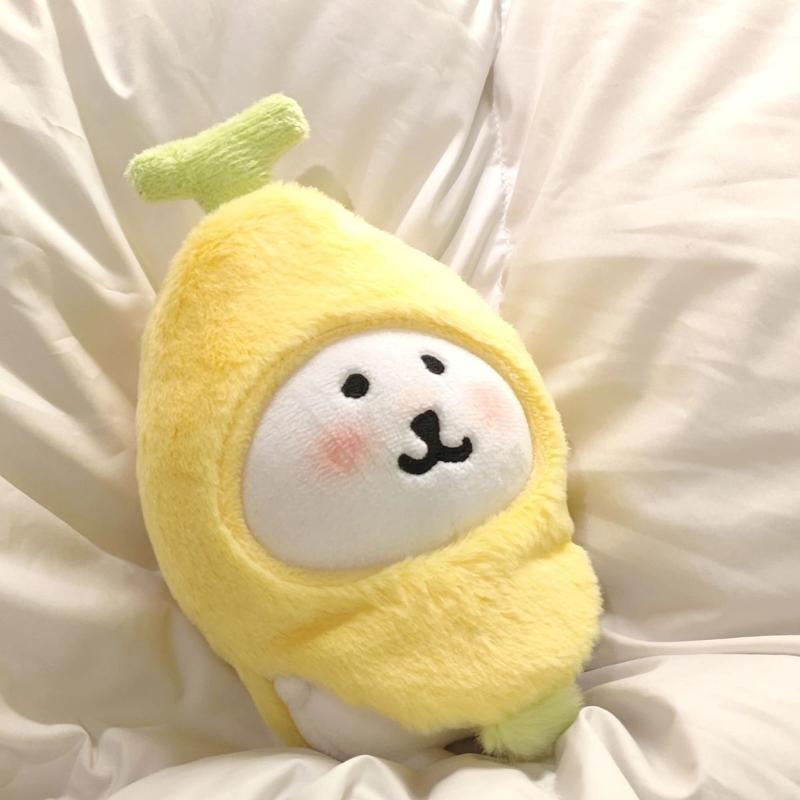 Self-Deprecating Bear Head Cover Accessories 10Cm Cotton Doll Accories Creative Funny Cute Toy