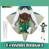 Luxurious Genshin Impact Venti Cosplay Costume For Women Perfect For Halloween Parties