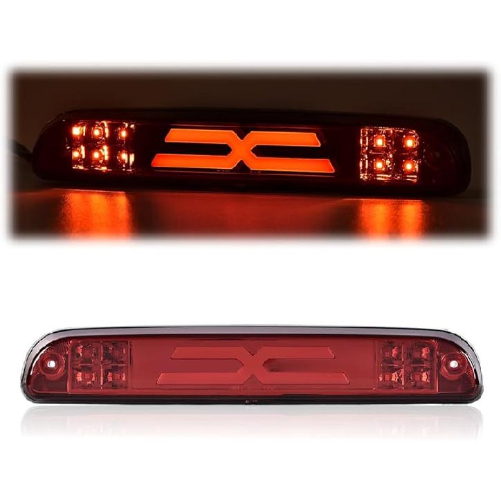 GRAND ORANGE LED Third Brake Lights Compatible With Ford F150 / Fits Lincoln Models 2004-2008 DOT Certified 3Rd Tail Light Assembly