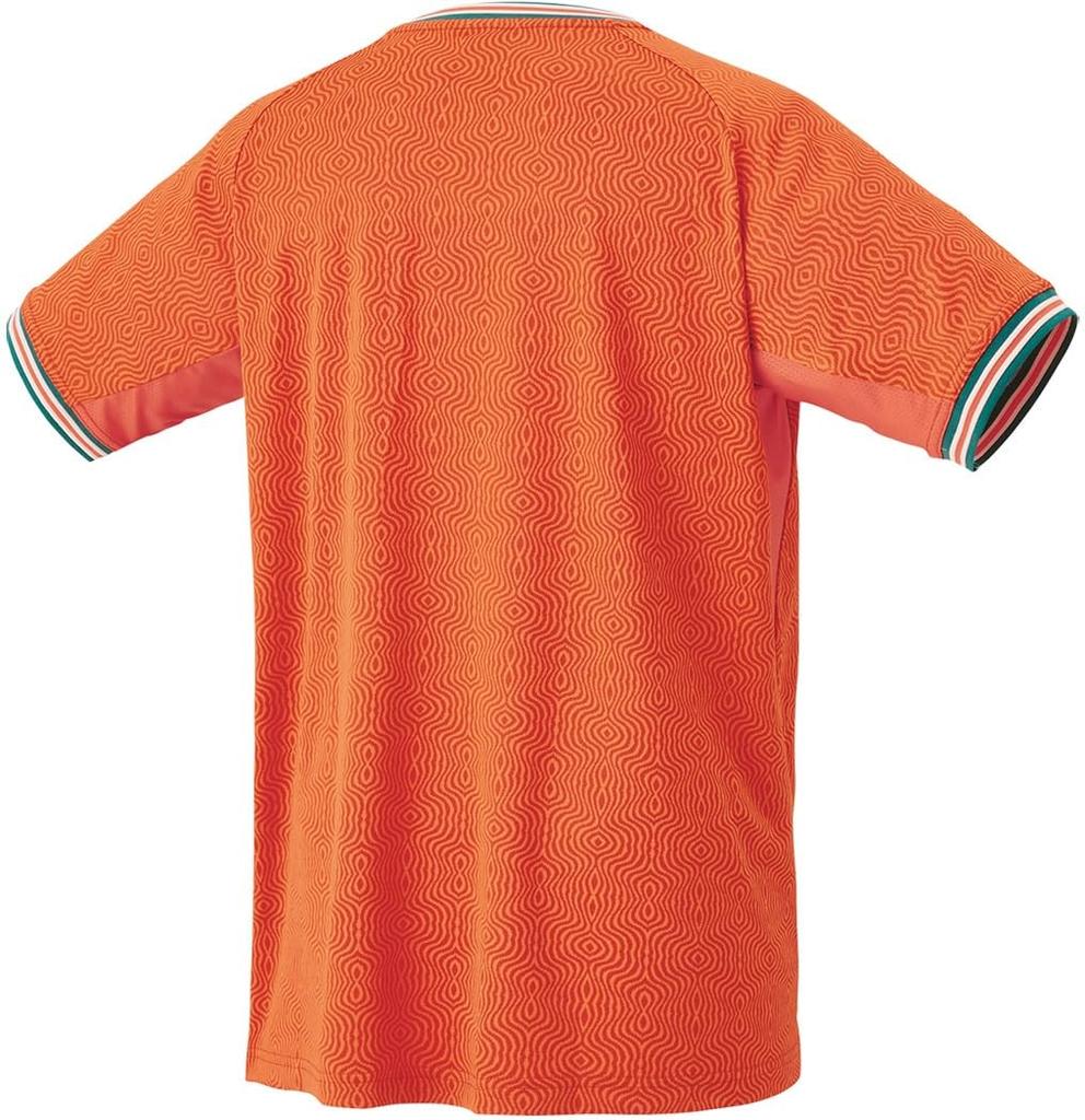 YONEX Game Shirt 10560 Bright Orange Small (Fit Style) (160)
