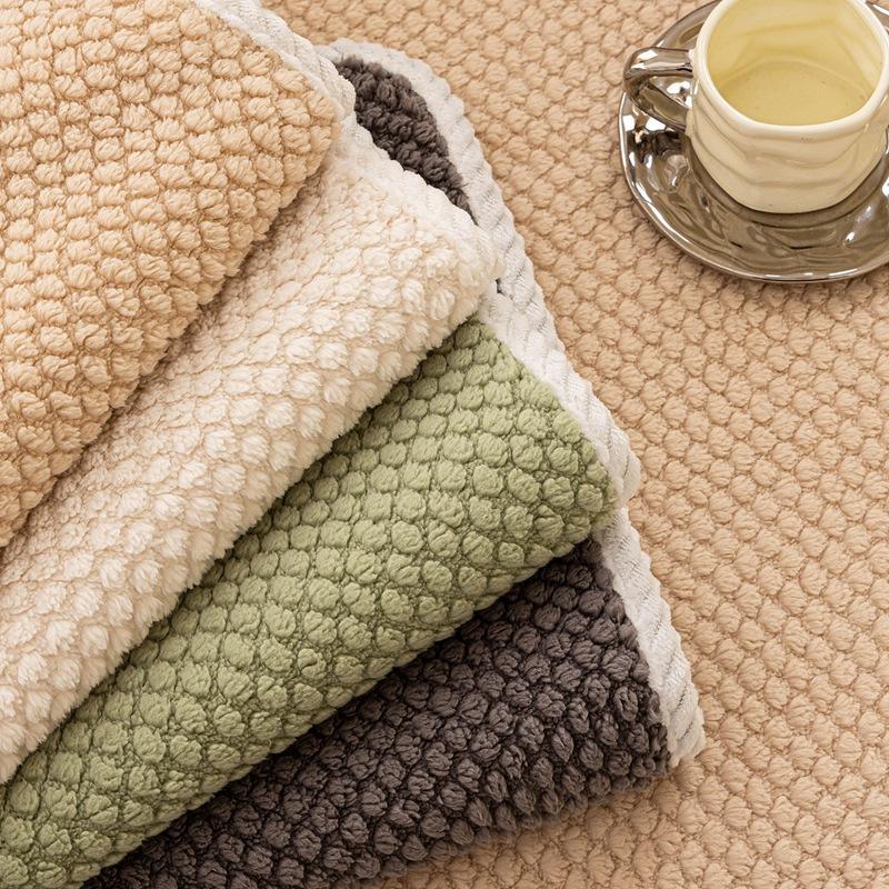 Plush Sofa Cover Winter Comfortable Skin-Friendly New Thickened Non-Slip Durable Light Luxury High-End Cushion Sofa Cover