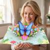 Mother's Day Greeting Cards, 3D Butterfly Bouquets, Birthday Cards, Creative Holiday Giftses