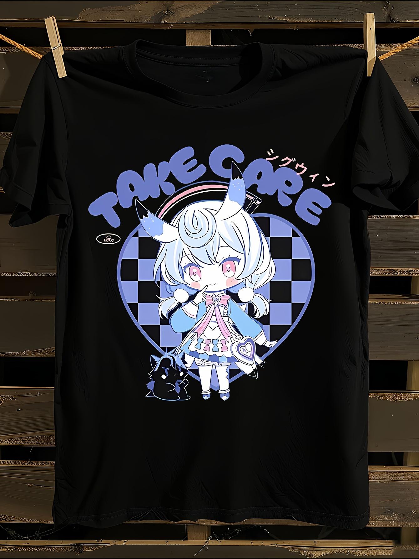 Genshin Impact Sigewinne Merch Official Anime T-shirt S