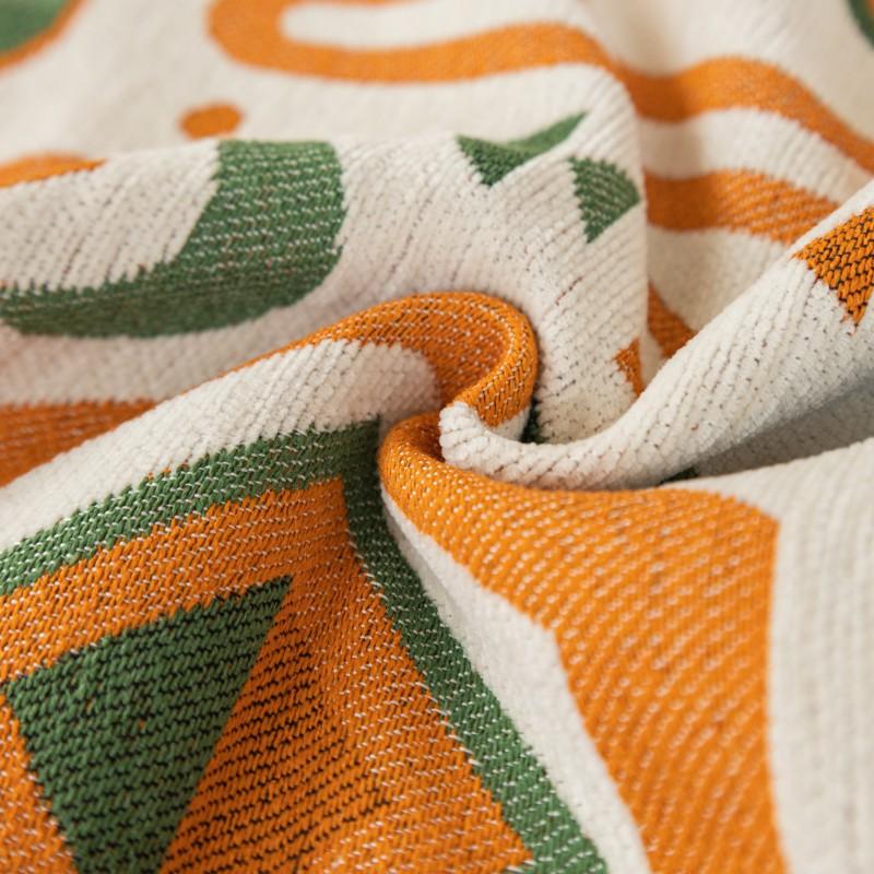 Bohemian Style Anti-scratch Sofa Blanket Durable Full Cover Futon Couch Cover Universal Chenille Dust Proof Sofa Towel Slipcover