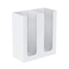 Double-Standing Paper Cup Holder, Coffee Cup Stand, Suitable for Convenience Stores, Buffets, Offices, Etc., Acrylic Paper Cup Dispenser, White