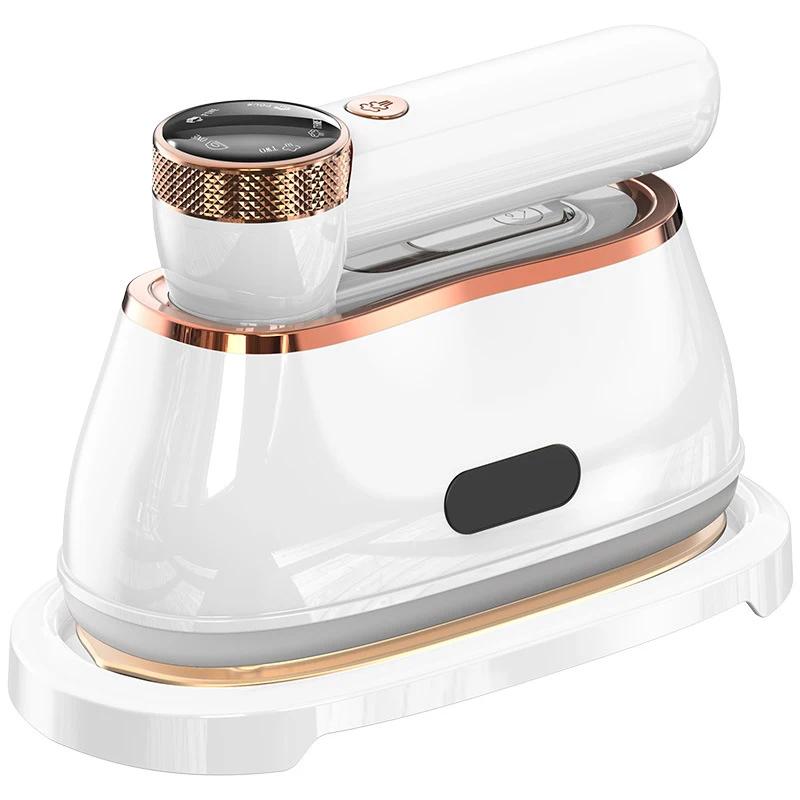 

110V-220V Handheld Steam Iron Foldable Garment Steamer 1200W Power Portable 5 Speed Steamer Touch Screen Rotary Electric Iron JP білий
