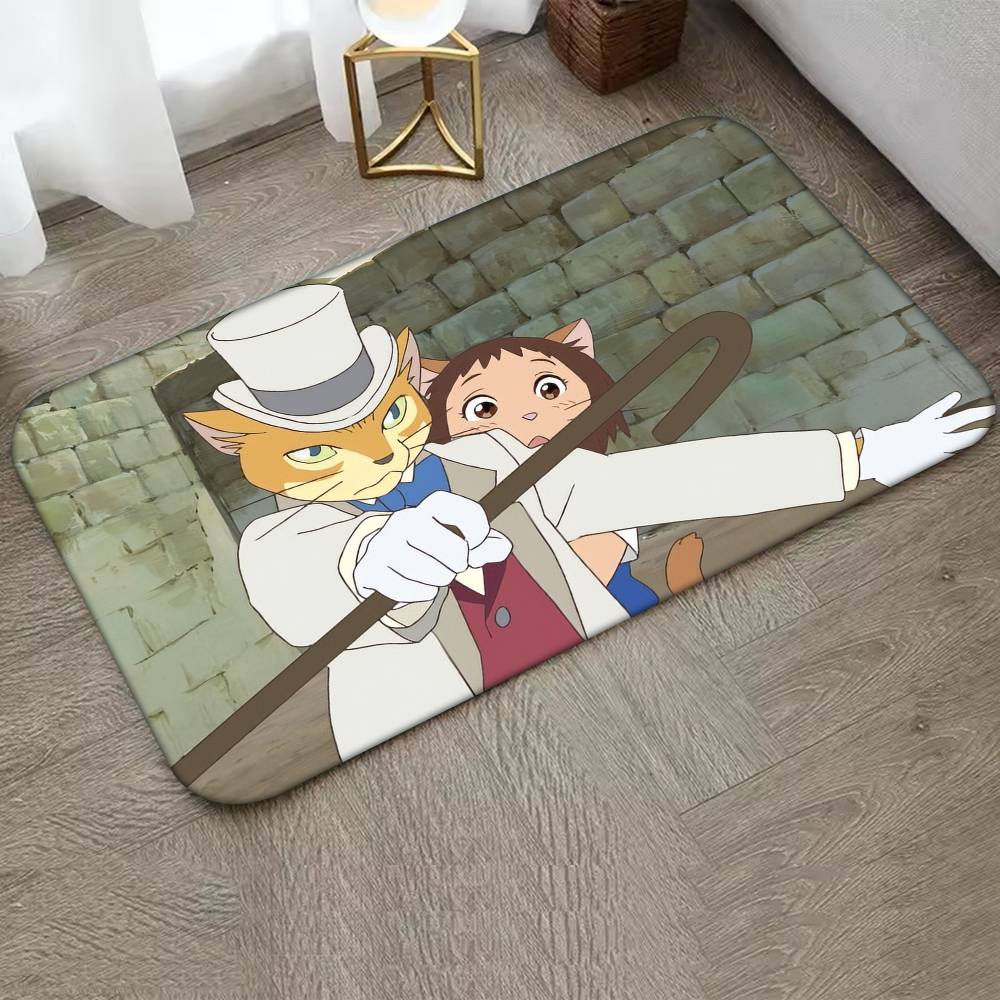 The Boy And The Heron Floor Mat Home Bathroom Absorbent Mats Anti-Slip Mats Home Decor Supplies