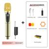 2 Channels Karaoke Mic Micphone Clear Sound Condenser Microphone  Karaoke Singing