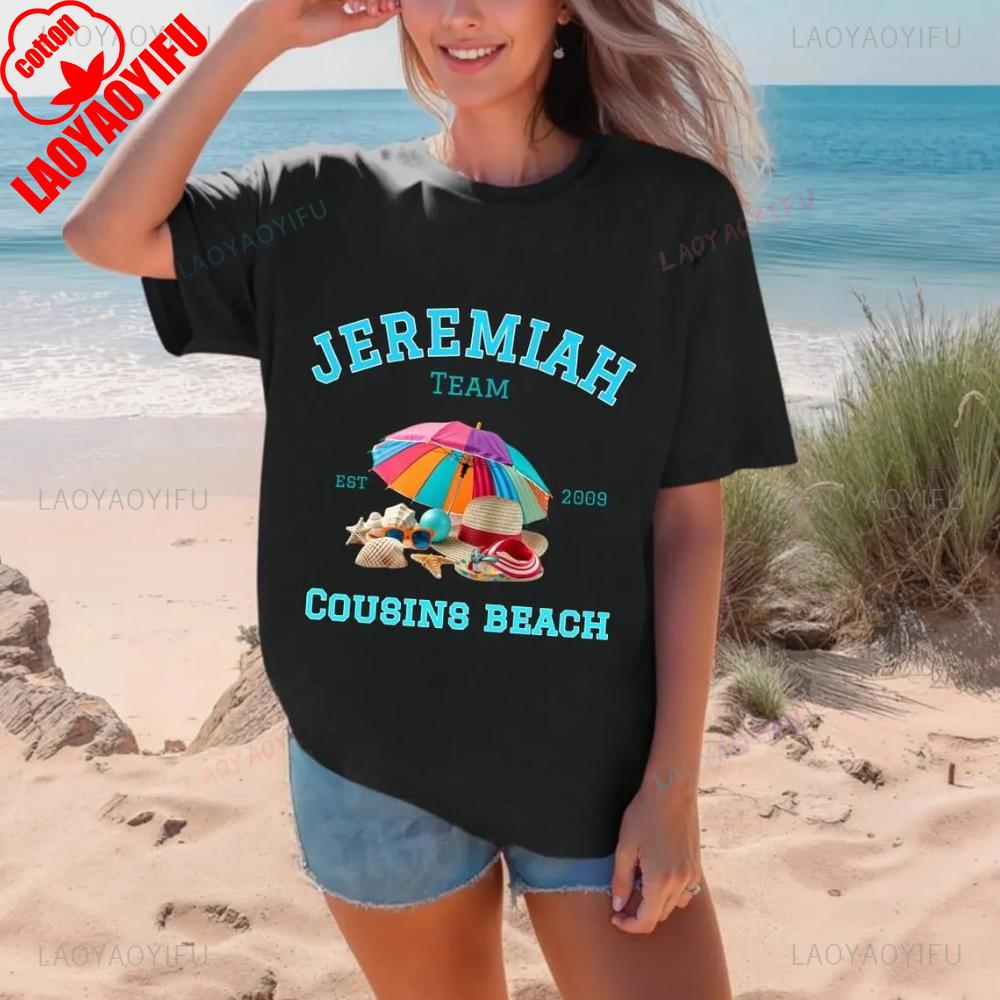 The Summer I Turned Pretty Team Conrad Cousins Beach Conrad Printed TShirt FisherUnisex Aesthetic Coastal Unisex Unisex Cotton Shirt