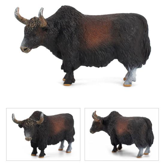 Education Toys Anti-deformed Unique Nice-looking Simulation Bull Action Figures Yak Model