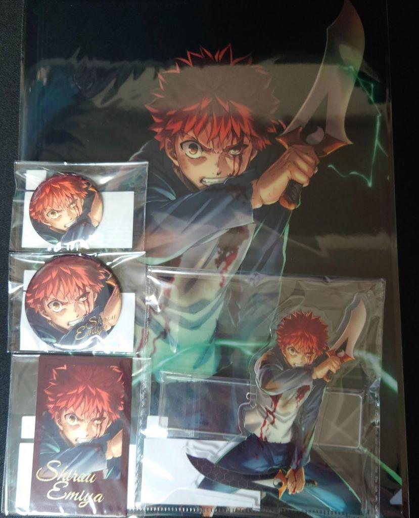 [USED] Fate UBW 10th Anniversary Lottery Goods Set of 11