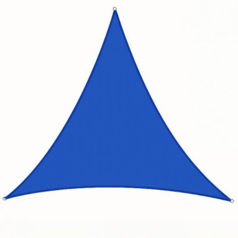 Waterproof Triangle Sunshade: Outdoor Decor Sun Protection Net for Scenic and Commercial Areas