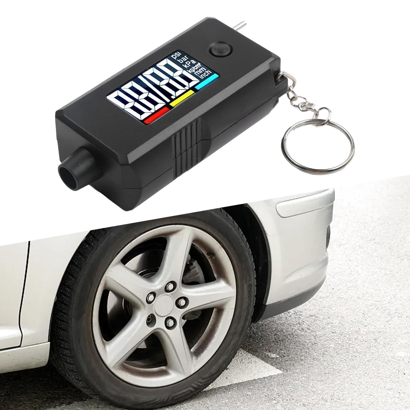 

Convenient 2 in 1 Tire Maintenance Tool Pressure and Tread Depth Gauge