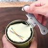 1PC Two-in-one Multi-function Can Opener, Stainless Steel Manual Can Opener with Ergonomic Non-slip Handle, Kitchen Tools