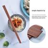 Duocai Red Sandalwood Wooden Chopsticks 10-Pair Set