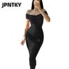 JPNTKY Rochii Casual de Vară Primăvară Culoare Solidă Imprimeu Mânecă Scurtă