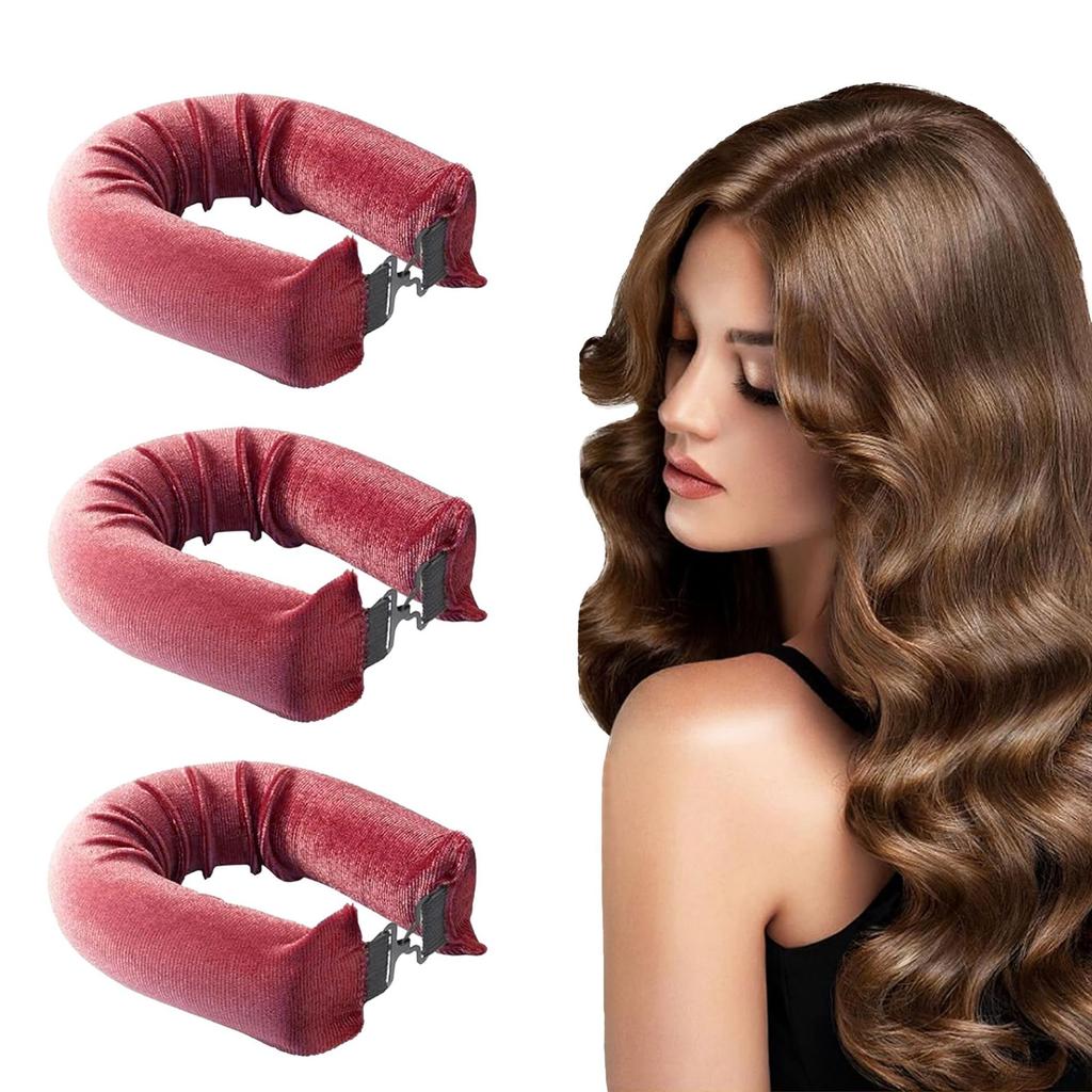 Hitzefreier Lockenstab für Frauen, faules Haar-Locken-Artefakt, europäischer und amerikanischer einfacher Scheiben-Haar-Großwellen-Schlaf-Scheiben-Haar-Gerät