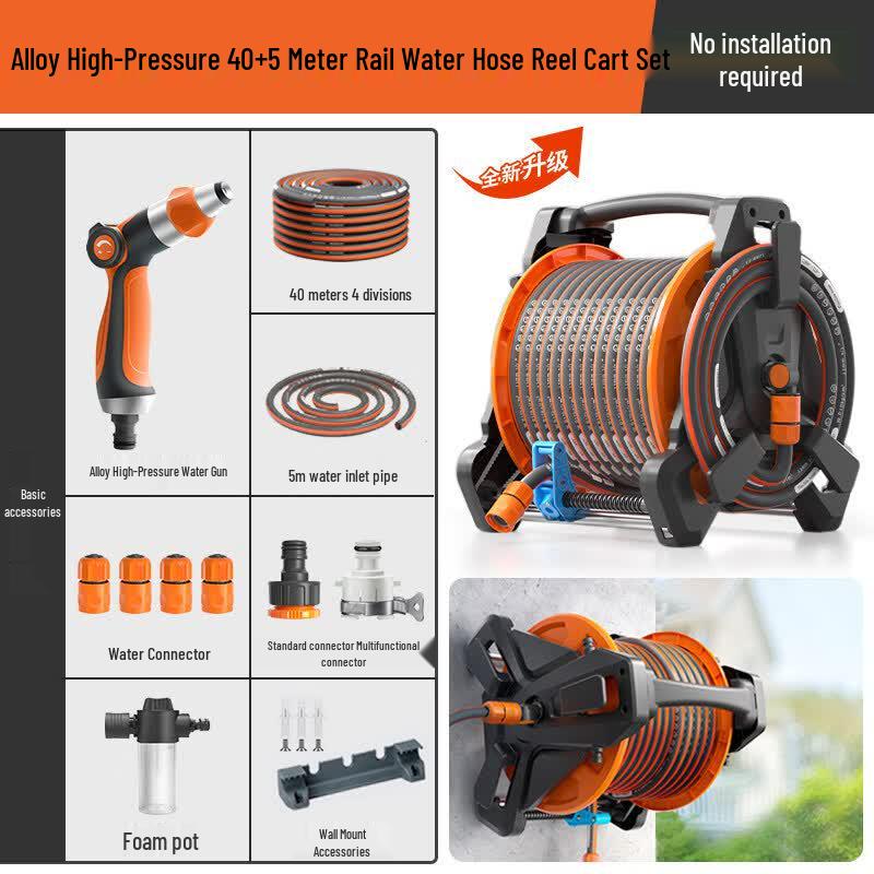 

YunDuo High-Pressure Alloy Water Gun & Hose Kit