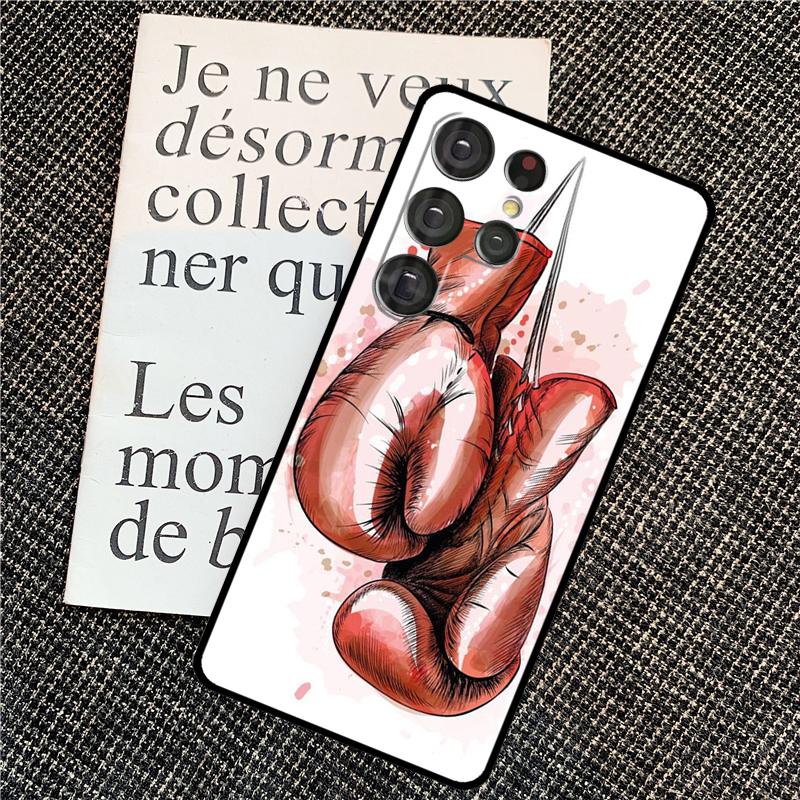 I Love Boxing Case For Samsung Galaxy S25 Ultra S20 S21 S22 S23 S24 Ultra S9 S10 Plus S25 FE Back Cover