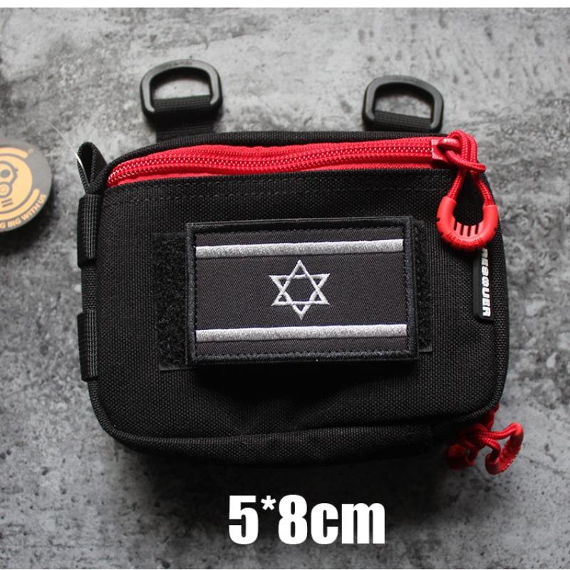 Vyšívaná vlajka Velcro náramek ruský americký německý Velcro britská morálka odznak nášivka odznak balíček nálepka