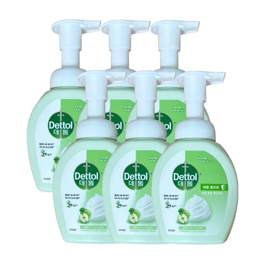 

Dettol Antibacterial Foaming Hand Wash Apple Blossom Full Size 250ml x 6