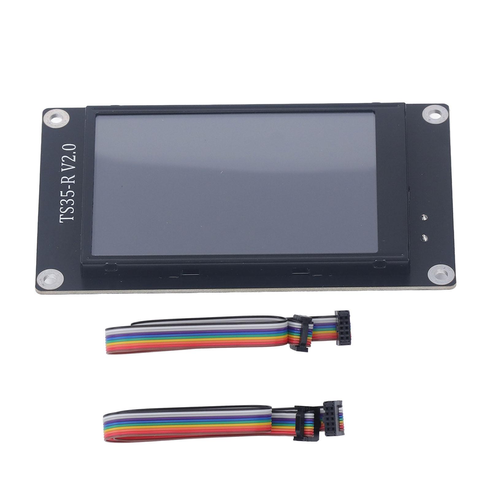 12-24 В постоянного тока лазерный гравировальный станок комплект настольный гравер универсальный 3.5-дюймовый дисплей монитор TS35-R V2.0 сенсорный экран комплект для DIY