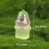 Noctilucent Moss Vegetable Potted Plant Landscape Miniature Figurines Ornament Diy Doll House Decoration Car Ornament Gifts