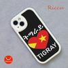 Custodia per telefono con bandiera del Tigray per iPhone 14 per iPhone 14 13 11 12 Pro MAX 13 12 MiNi 7 8 plus iphone 14MAX 13PRO XS XR Coperture in pelle di agnello