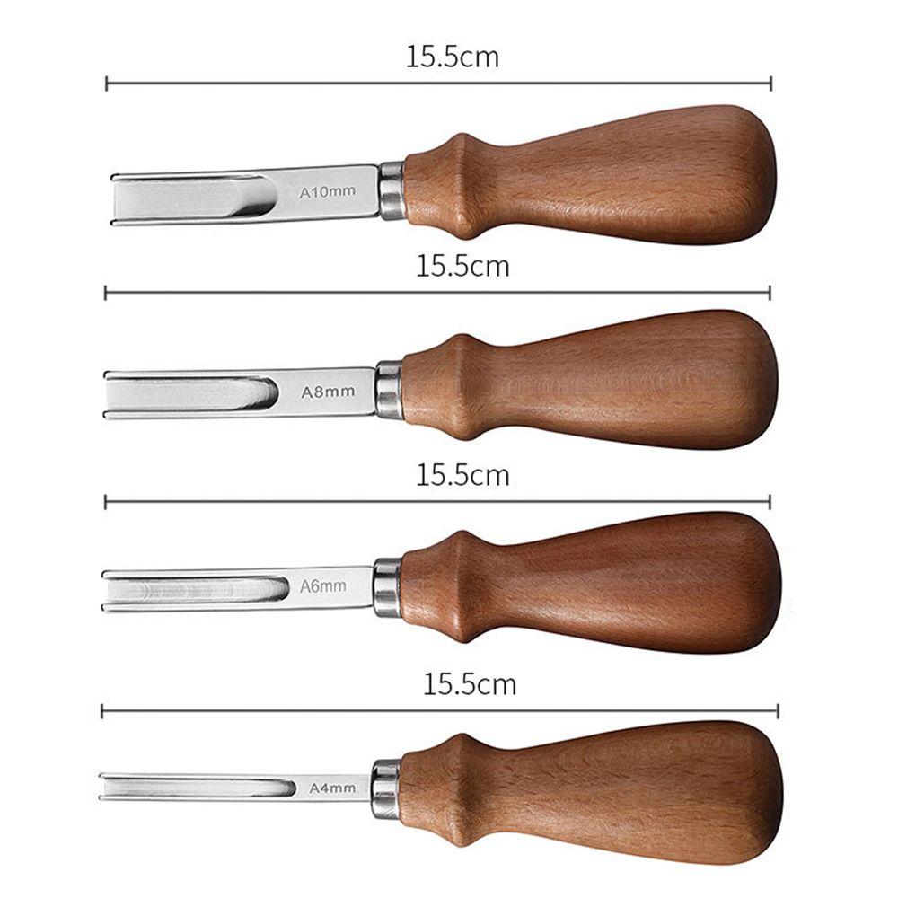 1pc Practical Leather Craft Edge Beveler Skiving Beveling Cutting DIY Handmade Cutting Hand Trimming Leather Craft Tools