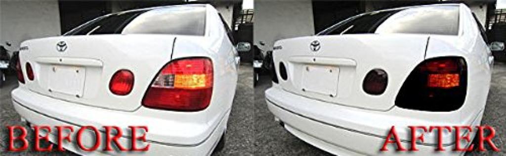 BRIGHTZ Smoked Tail Light Cover for Aristo 161 Part JZS160/JZS161 (SMO-REA-032) (16, 160, JZS, Number 10696)