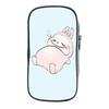 Labubu Cartoon Pen Bag The Monsters Printed Stationery Box Abubu Large Capacity Pencil Case Cute Anime Bags Student School Bag